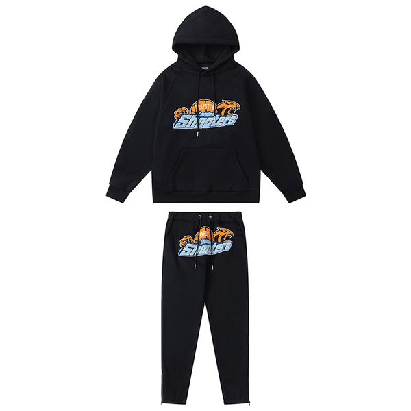 

trapstar mens tracksuits tiger head trapstar shooters track suit towel embroidery womens fleece tracksuit hoodies pants sets tqkj, Gray