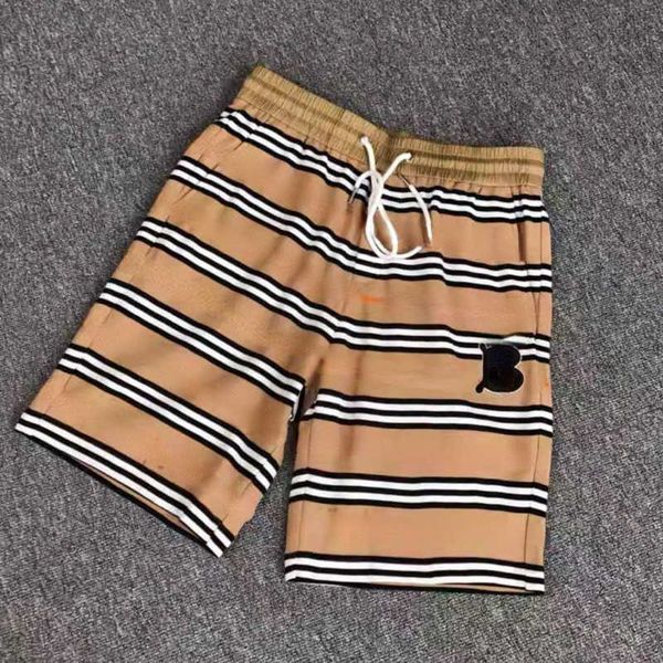 

summer mens shorts tb embroidered striped short pants cotton sweatpants burb designer shorts men women casual beach pants 4xl 5xl, White;black