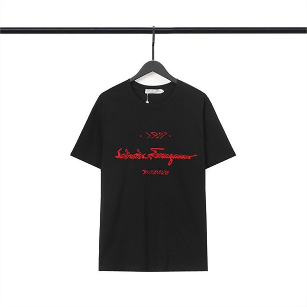 

luxury mens designer t shirt black red letter printed shirts short sleeve fashion brand designer tees m-3xl pm95, White;black