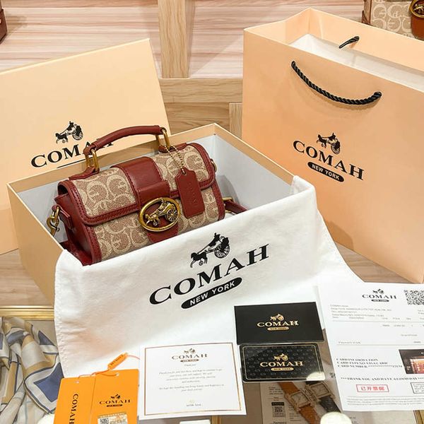 

2023 women bags women's round boston pillow messenger bag 70%off factory handbags