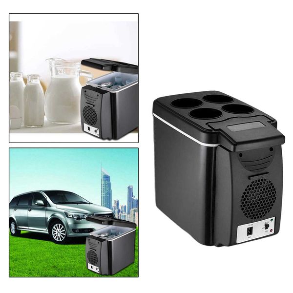 

6liter personal fridge refrigerator warmer 12v for car road trips bedroom office dorm r230225