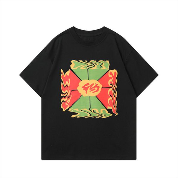 

luxury mens designer t shirt black red letter printed shirts short sleeve fashion brand designer tees m-3xl pm68, White;black