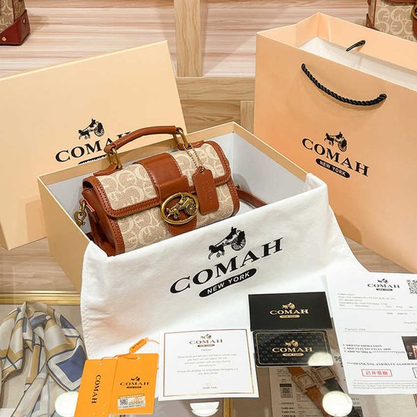 

2023 women bags women's light luxury messenger portable round bag 70%off factory handbags