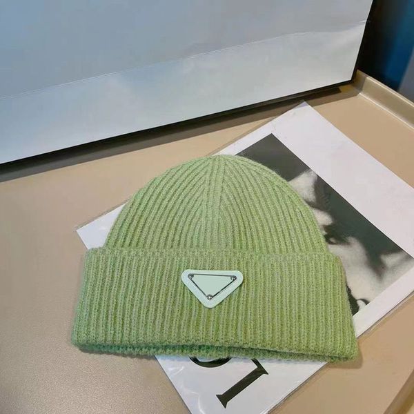 

luxury designer hat beanie hat couple winter fashionable knit warm cap good nice, Blue;gray