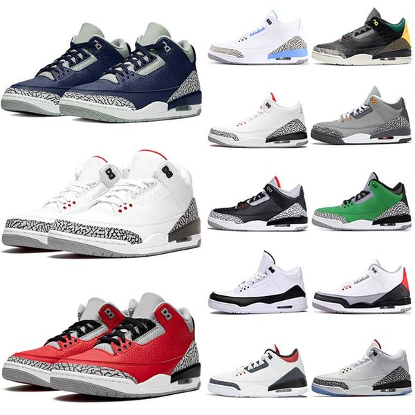 

3 mens womens basketball shoes fragment jordens3s racer blue jumpman 3s unc georgetown cool grey iii trainers sneakers 40-47 2021 270x
