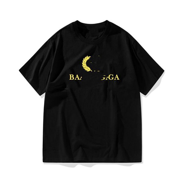 

summer t shirt mens womens designerst-shirts loose tees 2023 new man casual shirt luxurys clothing streetwear shorts sleeve polos tshirts s, White;black
