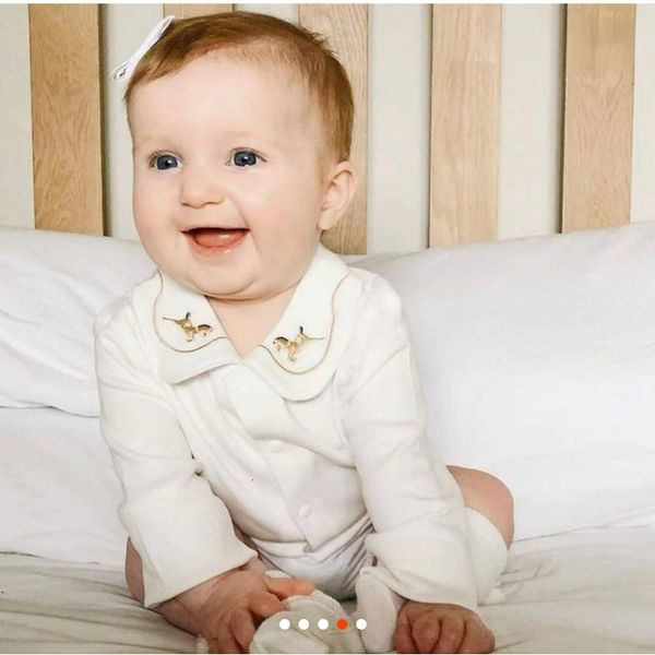 

t shirts baby peter lapel t shirt spring cotton long sleeve bottomed shirt infant children s spanish boys underwear clothes 230224, Blue