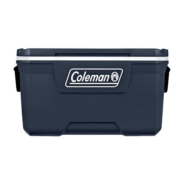 

coleman 316 series 70 quart hard ice chest cooler blue nights a cpmpass