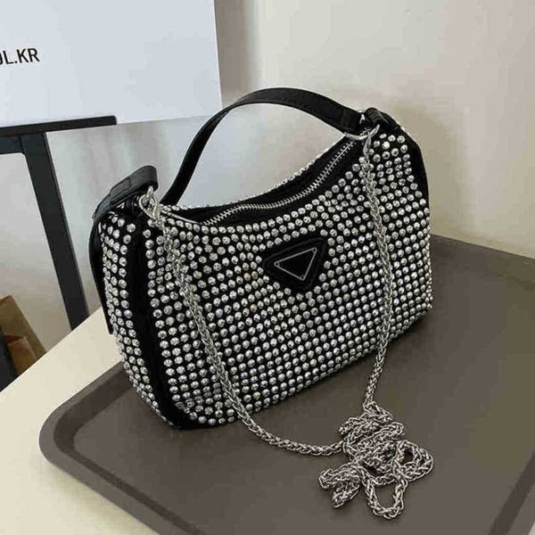 

wholesale market 2023 luxury this year's popular bright diamond summer hand net red one armpit small squarehigh quality