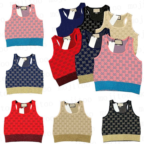 

women vest tanks jacquard letter t shirts sleeveless knitted sweater grade womens