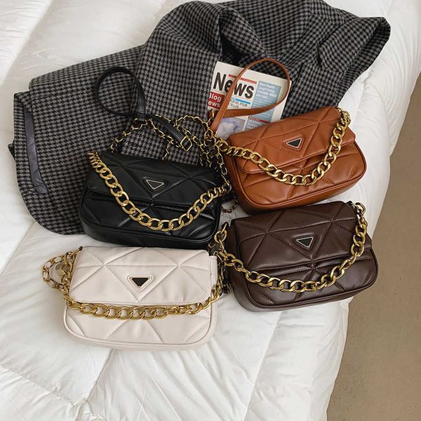 

wholesale market 2023 luxury autumn and chain rhombic women's new online red one shoulder crossbody small baghigh quality