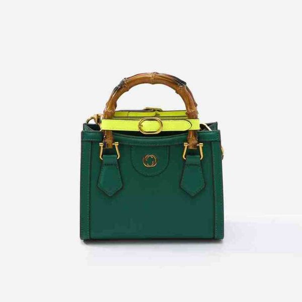 

2023 new luxury fashion bag bamboo handbag autumn and niche sense messengerhigh