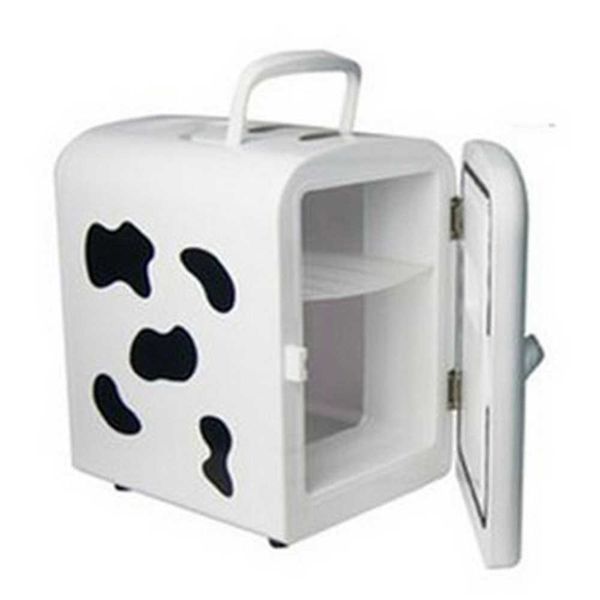 

4l mini portable milk storage auto car traveling home refrigerator fridge heated low-power consumption r230225