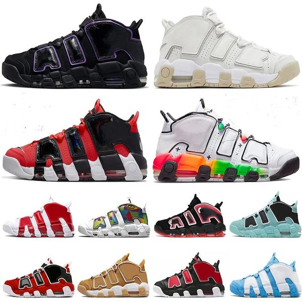 

uptempos scottie pippen basketball shoes authentic for mens womens phantom sand drift laser crimson denim university blue unc sports sneaker