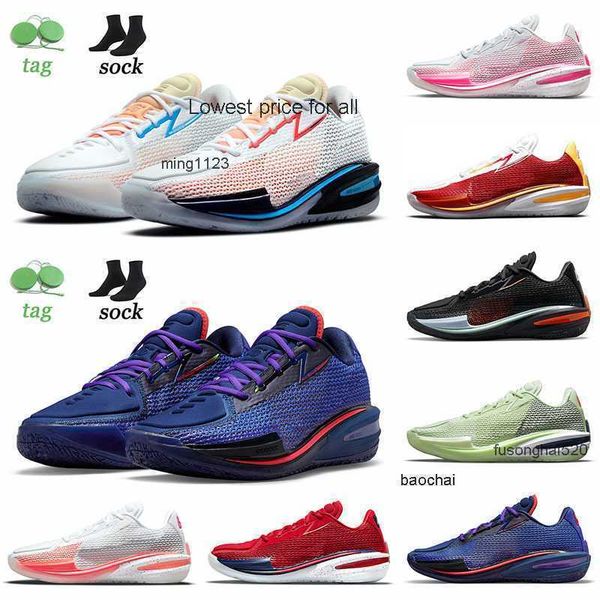 

2023 casual zoom g.t. cut mens basketball shoes low sneakers man zapatos tenis trainers gt white laser blue ghost crimson think