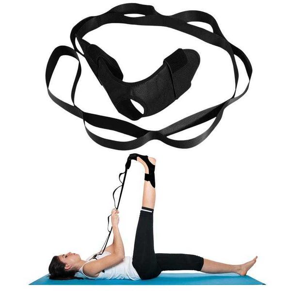 

yoga stripes yoga leg stretch belt flexibility ligament stretching foot leg training stretcher strap for ballet cheer dance gymnastic traine