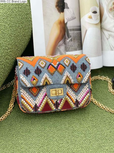 

luxury cc cross body crossbody bags women's caviar lambskin shoulder bags handbag flap chain clutch shoulders tote female purse