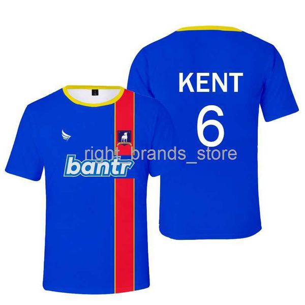 

men's t-shirts ted lasso tshirt afc richmond football jersey cosplay obisanya mcadoo tshirt 2021 women men's tshirt 3d clothes plu, White;black