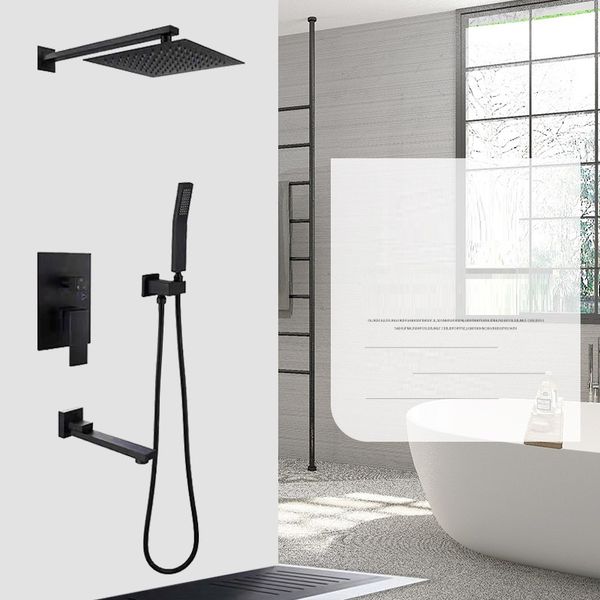 

bathroom into the wall pressurized shower l bathroom faucet shower all copper hidden shower set