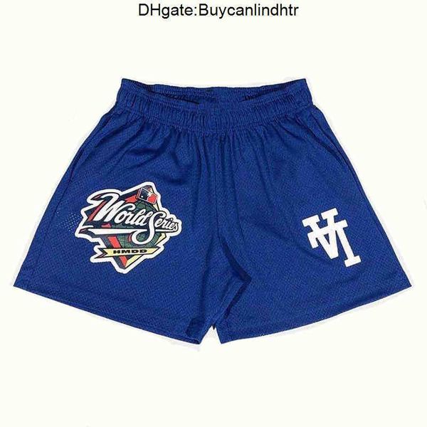 

men's shorts mens ee basic world series la blue hip hop running fitness breathable quick dry summer gym workout male mesh, White;black