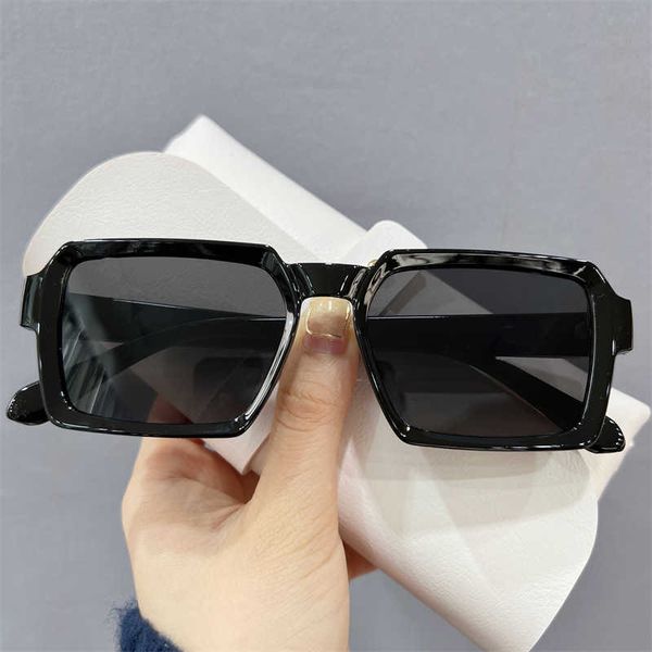 

sunglasses new oversized frame sunglasses vintage fashion trendy men women eyewear luxury brand designer female travelling uv400 shades g230, White;black