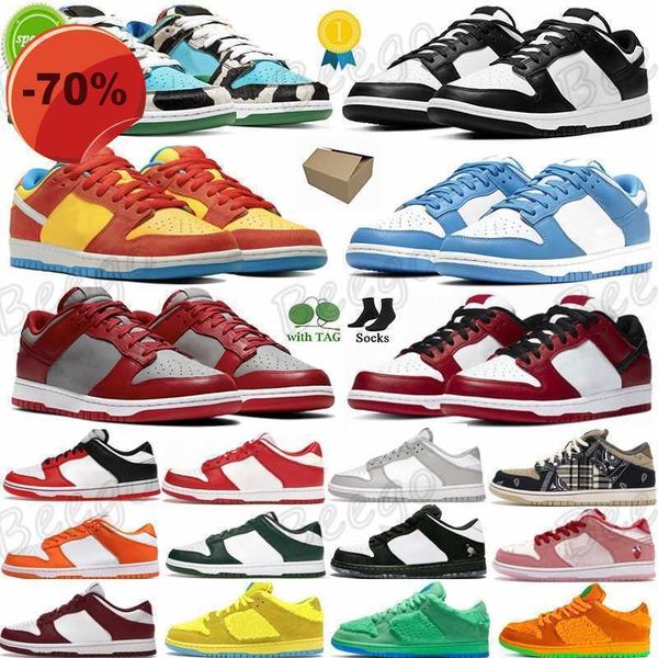 

boots slippers casual shoes 2022 designer sb low mens women casual shoes skate chunky grey georgetown midas atlas lost unc coast chicago bla, Black