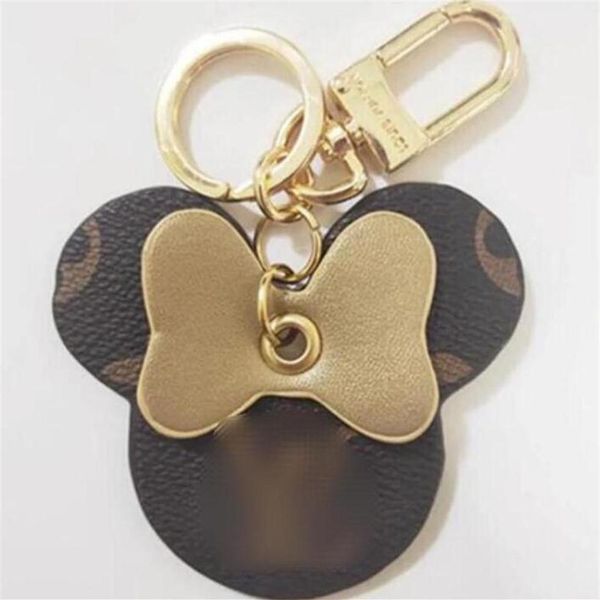 

keychain high qualtiy key chain & key ring holder brand designers key chain porte clef gift men women car bag keychains 257230p, Silver