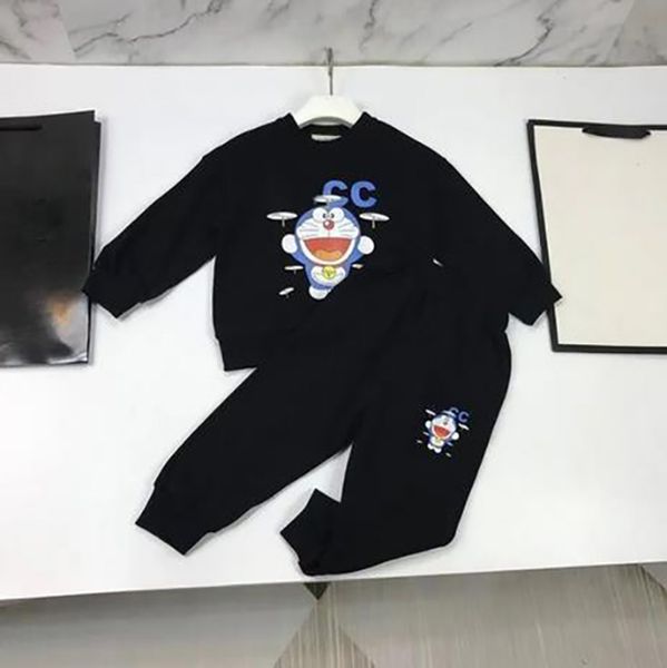 

spring autumn children boys girsls clothing sets cotton long sleeve kids clothes tracksuit baby t-shirt pants 2 pcs/suit aaa, White
