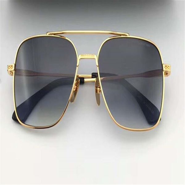 

men flight square sunglasses black grey gradient celebrity fashion designer sunglasses driving glasses new with box158n, White;black