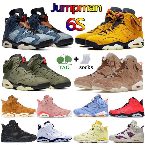 

6 jumpman 6s men women basketball shoes big size us 13 black cat british khaki infrared army electric greeen all red star unc 295y
