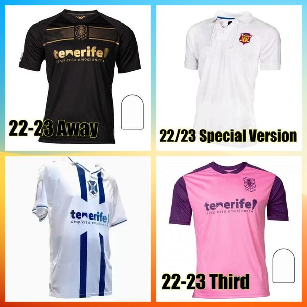 

2022 2023 cd lugo tenerife castellon soccer jerseys 22 23 camisetas rodriguez barreiro bermejo jamelli chandal de futbol men football shirts, Black;yellow