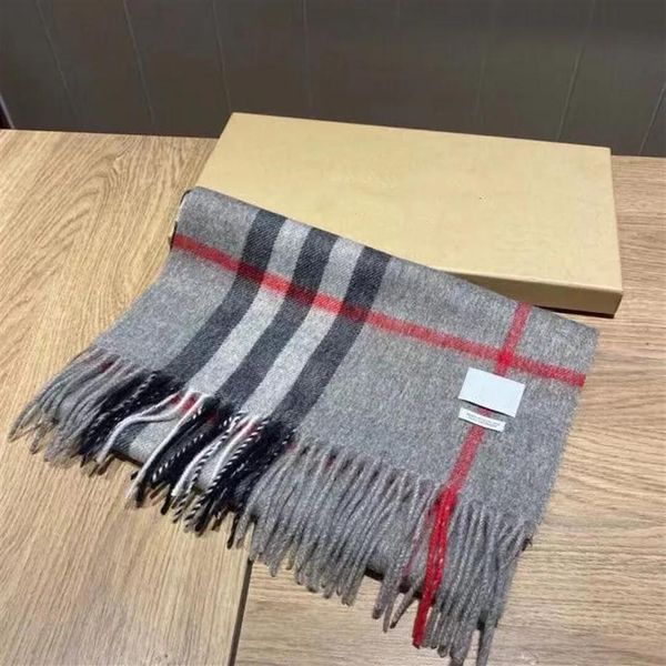

with box mix colors 2021 designers womens scarf big pattern printed casual fashion brand scarfs cashmere pashmina shawl scarves 180242o, Blue;gray