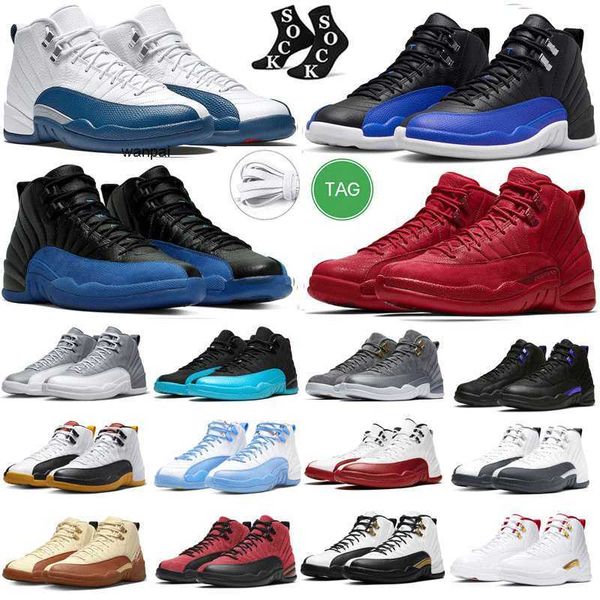 

men basketball shoes stealth flu game french blue royal dark concord black taxi playoff royalty grind release leather shoes sports sneakers