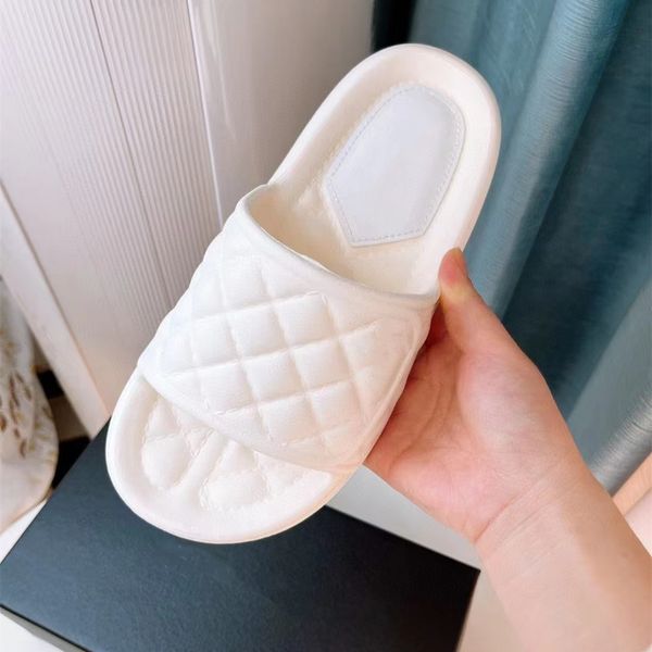 

designer slippers woman slide beach scuffs size 36-41, Black