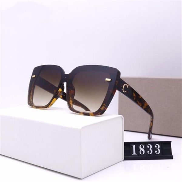 

designers sunglasses luxury sunglasses stylish fashion polarized for mens womens glass uv400 with box 1833210s, White;black