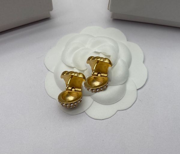 

fashion designer earring for mens and women lovers couple gift ladies weddings gifts jewelry with box nrj226, Golden;silver