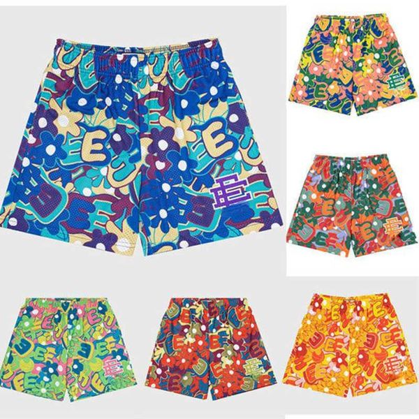 

summer ee american shorts men women fitness quick dry sports running short shorts quarter pants mesh breathable beach pants, White;black
