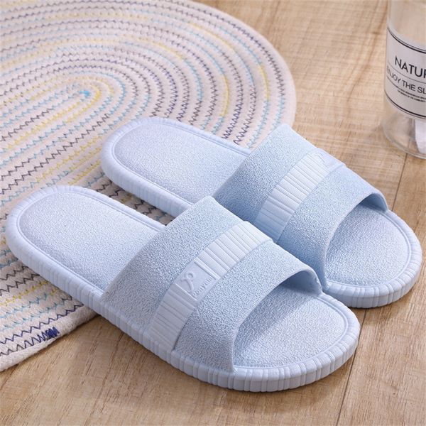 

fashion solid color slippers summer women's flat bottom simple asfzxczx, Black