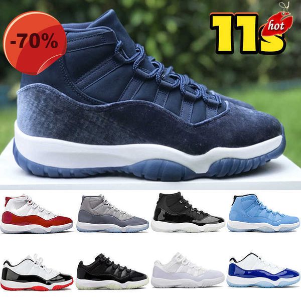 

boots ogs midnight navy velvet 11 11s basketball shoes cool grey cherry 25th anniversary pure violet 72-10 concord bred pantone, Black