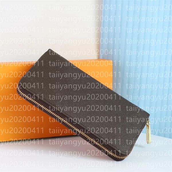 

fashion women clutch pu leather wallet single zipper zippy wallets lady ladies long classical purse with orange box 60017292j, Red;black