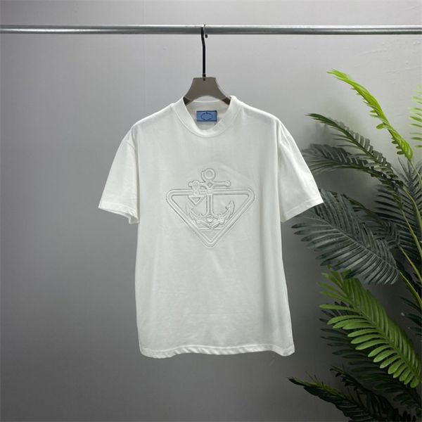 

2 mens design t-shirt spring summer color sleeves tees vacation short sleeve casual letters printing size range #272, White;black