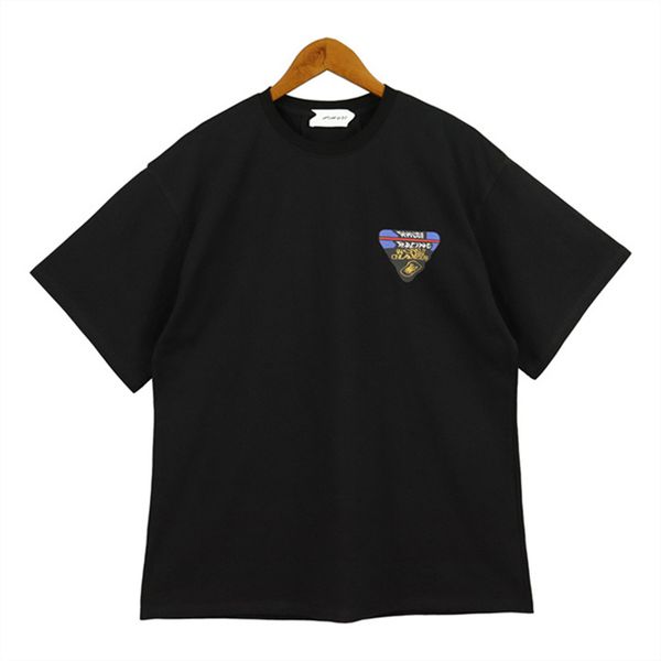

luxury mens designer t shirt black red letter printed shirts short sleeve fashion brand designer tees m-3xl pm153, White;black