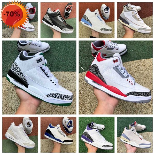 

boots new jumpman 3 3s mens basketball shoes og fire red neapolitan dark mocha muslin kumquat cardinal red black cement racer blue fragment