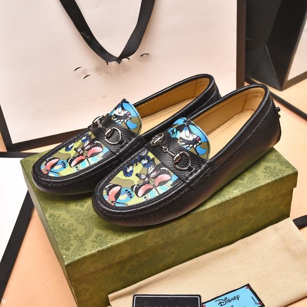 

g2/35model super soft men luxury loafers shoes genuine leather designer casual shoes for men spring and autmn man footwear light moccasins t, Black