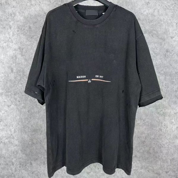 

mens oversized t shirt organic cotton polos round polo band t shirts classic black shirt plus size neck embroidered and printed polar style, White;black