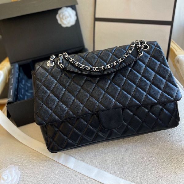 

cc bag designer official shoulder original imported genuine cf flip bags women's xxl airport bag advanced feeling large capacity inclin