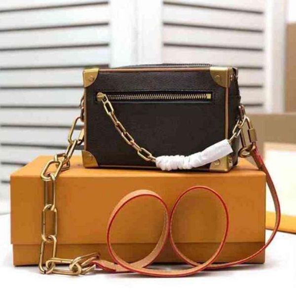 

5a designer classic zipper crossbody bag handbag cosmetic case box clutch fashion shoulder bag chest pack lady tote leather chain crossbody