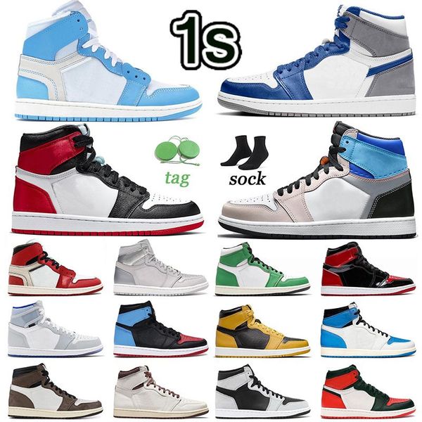 

original jumpman 1 basketball shoes 1s men women sneakers outdoor trainers high og prototype high og heritage blue hihg og true blue high ye