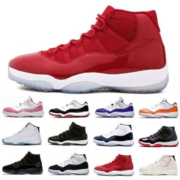 

gym red jumpman 11 mens basketball shoes grey suede cap and gown concord white men women trainers sports sneakers br 304w, Black