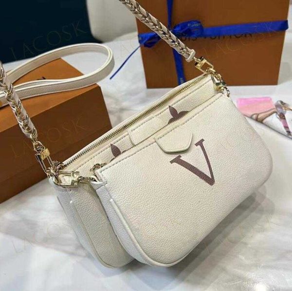 

designer bags womens cross body shoulder bags 2pcs purses wallets brand luxury fashion embossed letter handbags wholesale composite bag